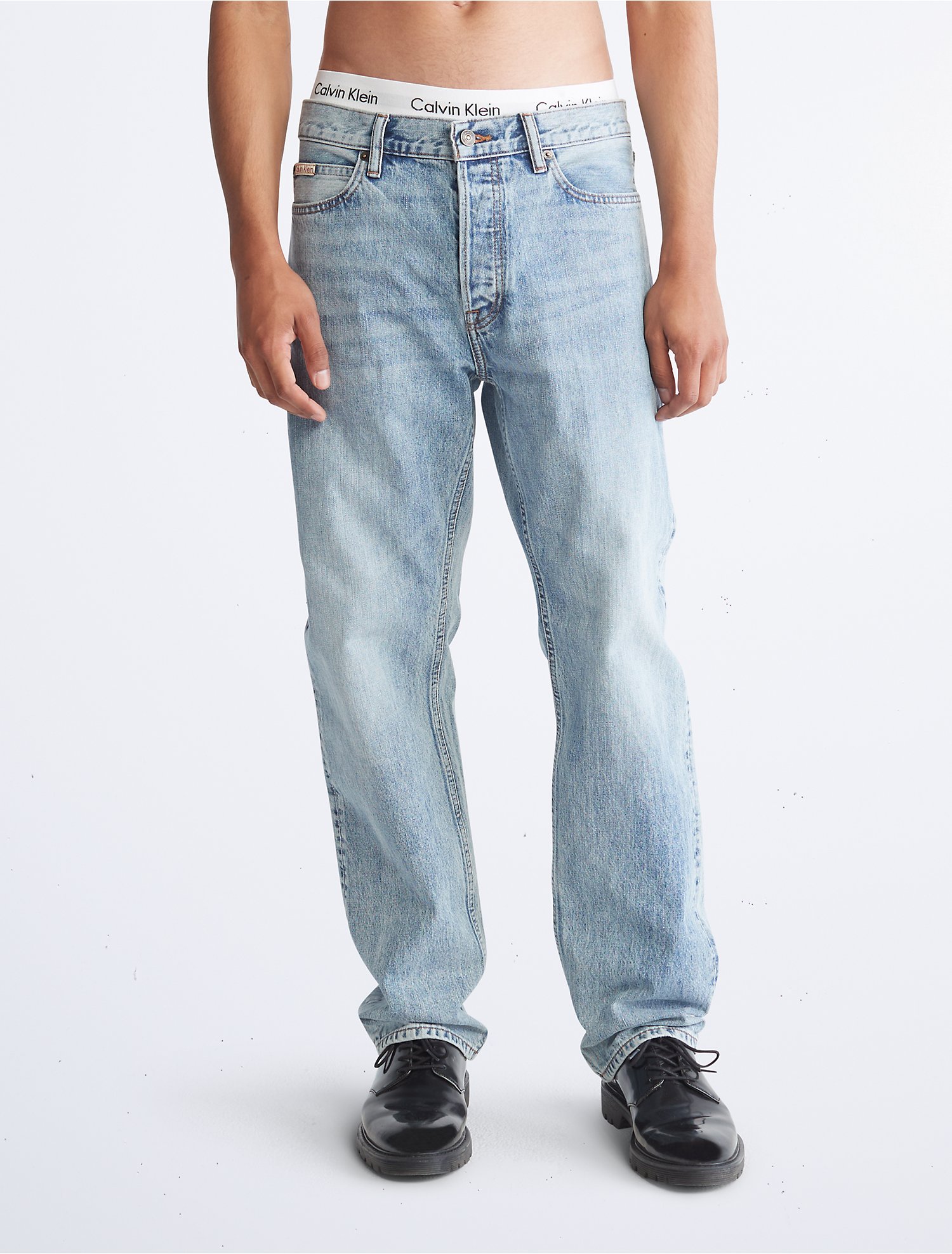 Relaxed Straight Fit Abner Jeans | Calvin Klein® USA