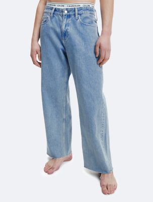 CK One Wide Leg Ankle Jeans | Calvin Klein