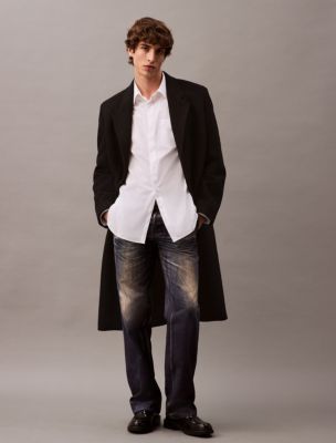 Pocket Cotton Button-Down Shirt | Calvin Klein