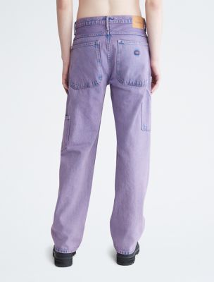 Color Wide Leg Carpenter Jeans Calvin Klein