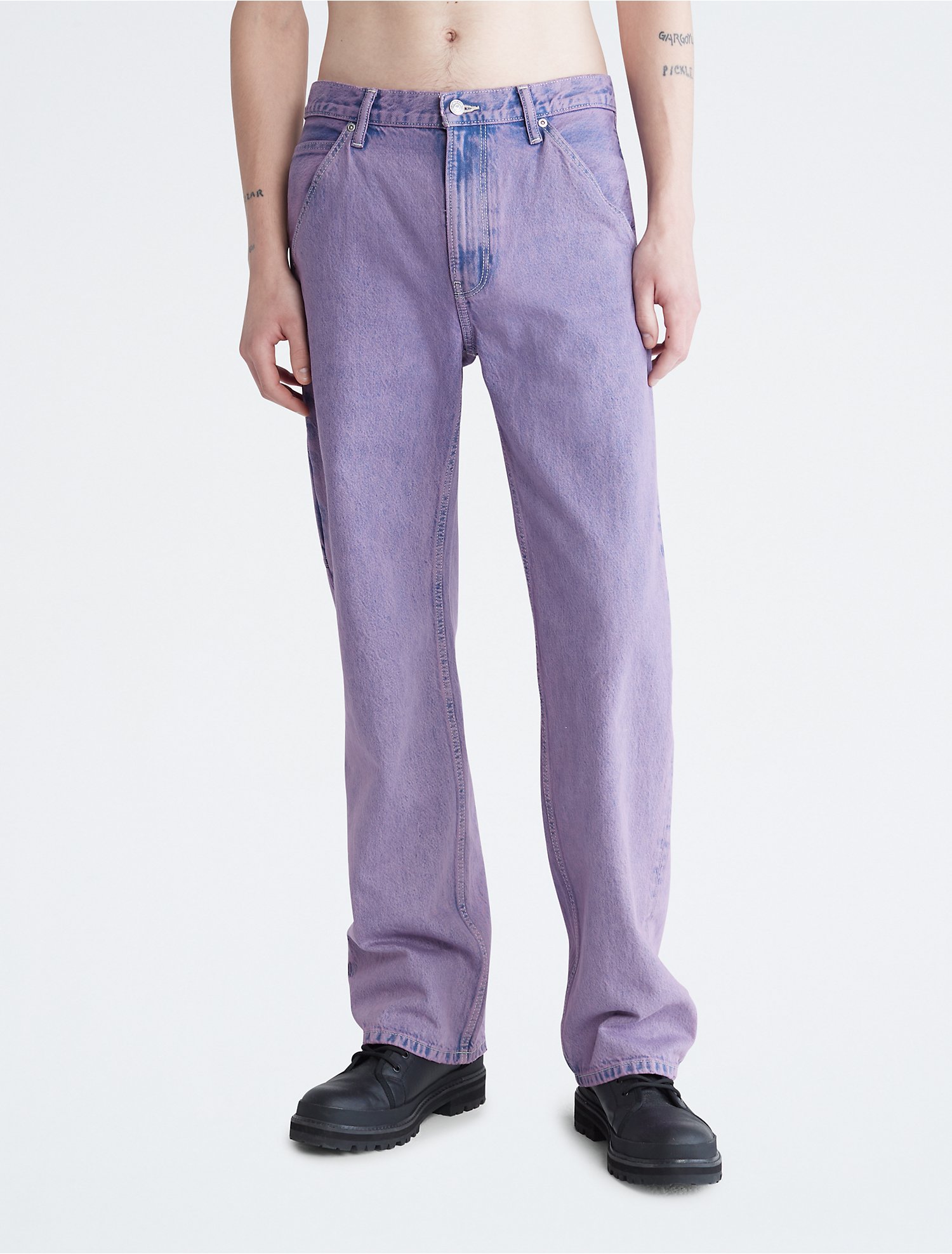 Color Wide Leg Carpenter Jeans | Calvin Klein® USA