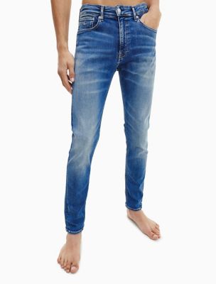 calvin klein slim straight low rise jeans