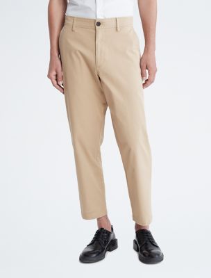 Tapered Leg Cropped Chinos | Calvin Klein