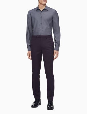 Image of Skinny Fit Solid Pants