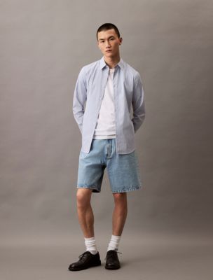 90s Denim Short , Light Indigo