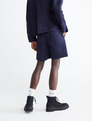 Standards Overdyed Deck Shorts, Navy Blazer