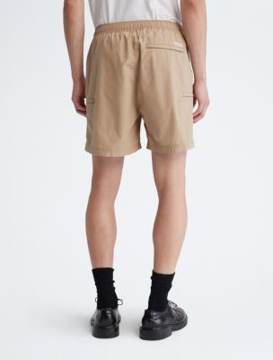 Khakis Poplin Cotton Pull-On Shorts, Cornstalk