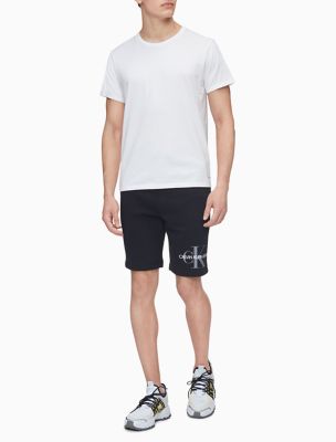 calvin klein modern fleece shorts