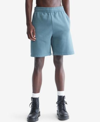 Archive Logo Fleece Shorts, Blue Lake
