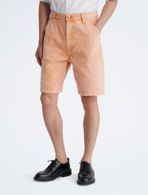 Calvin klein best sale denim shorts mens