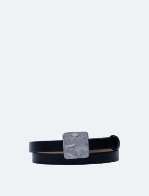 Calvin klein plaque belt deals