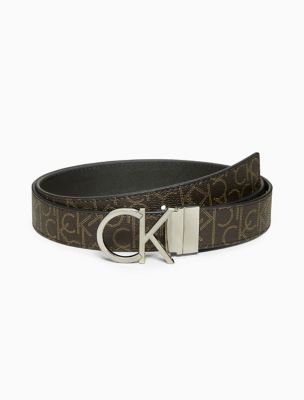 calvin klein monogram belt