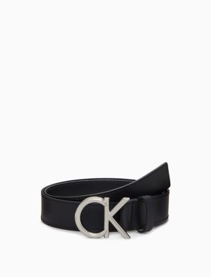 calvin klein belt with ck logo