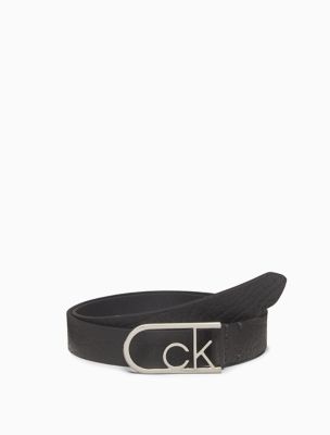 calvin klein monogram belt