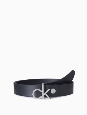 calvin klein belt with ck logo