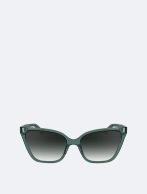 Cat Eye Sunglasses, Mint