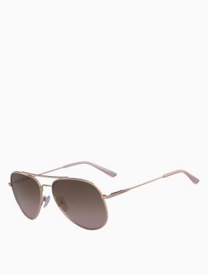 calvin klein men's aviator sunglasses