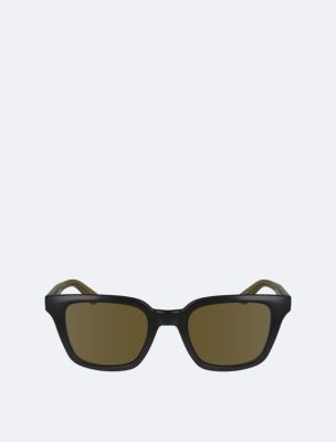 Classic Rectangle Sunglasses, Black