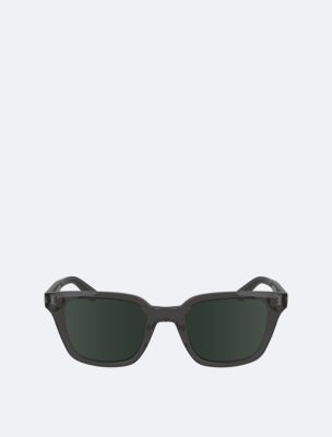 Classic Rectangle Sunglasses, Grey