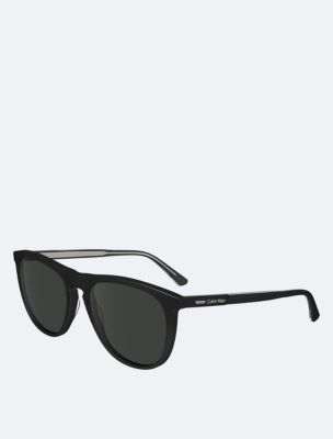 Calvin klein women's aviator sunglasses on sale