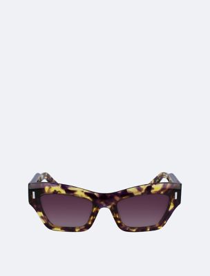 Anne Klein Rose Gold Sophisticated Butterfly Sunglasses