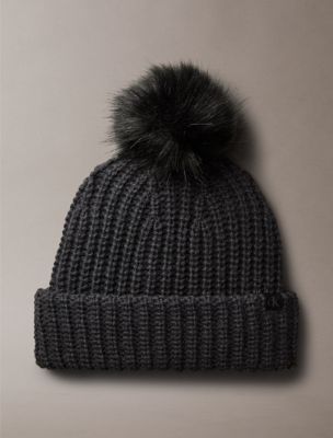 Calvin klein pom pom beanie on sale