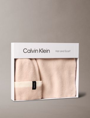 Calvin klein scarf and glove set online