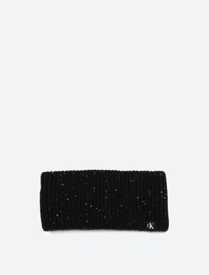 Ribbed Monogram Logo Headband | Calvin Klein