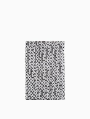 Image of CK Monogram Logo Loop Scarf