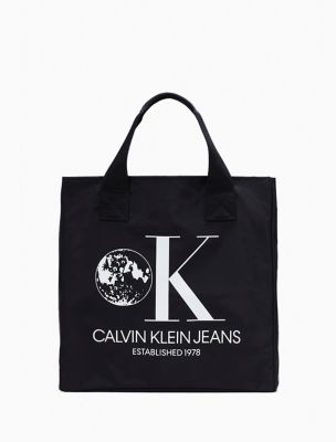 calvin klein jeans tote bag