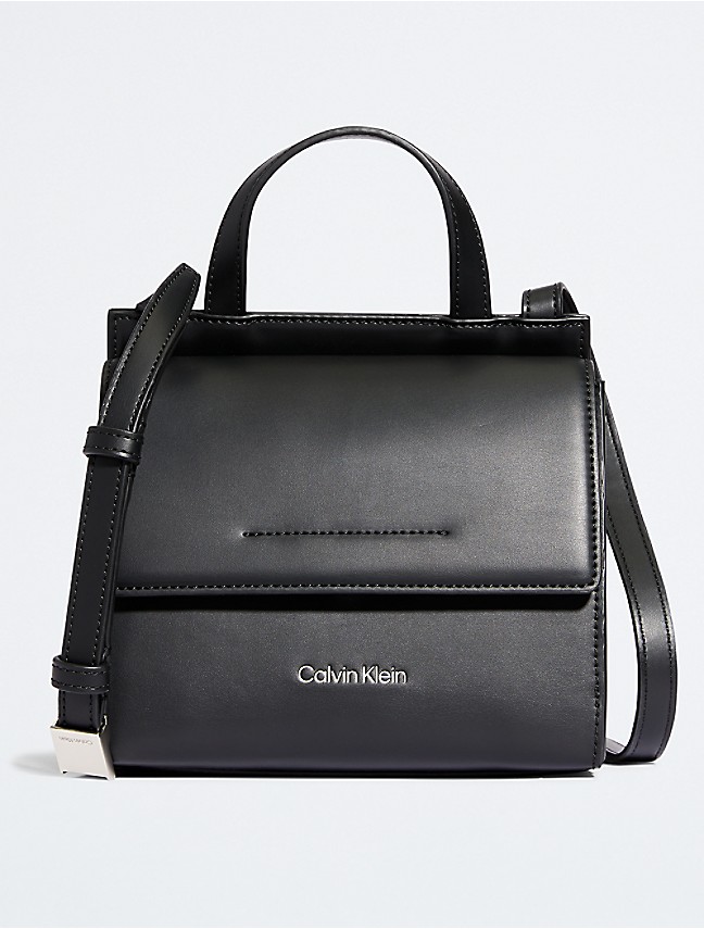 Calvin Klein Maddi Monogram Crossbody Bag on SALE