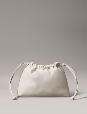 Monogram Logo Drawstring Crossbody Bag | Calvin Klein