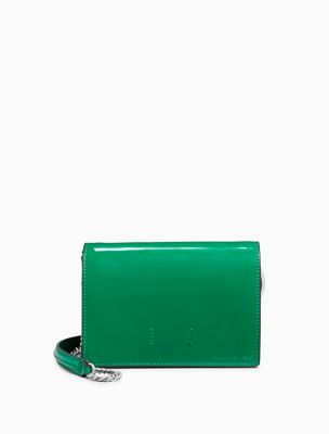 patent cross body bag