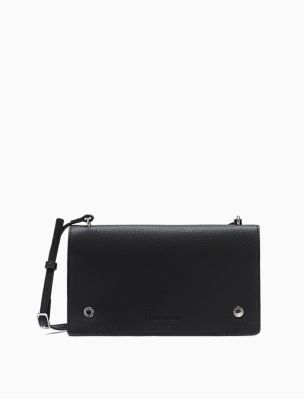 calvin klein flap crossbody bag