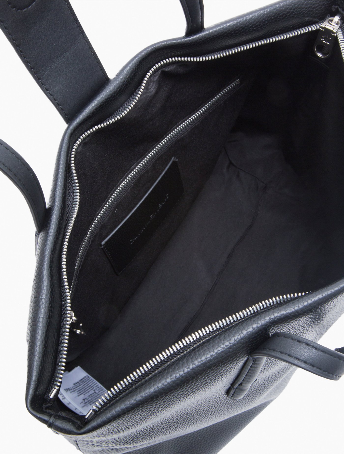Kostbaar realiteit beha Pebbled Monogram Shopper Tote Bag | Calvin Klein