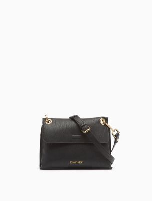 calvin klein snap flap crossbody