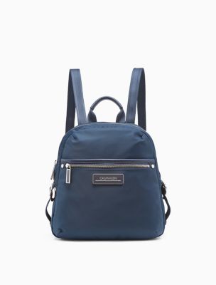 calvin klein blue backpack