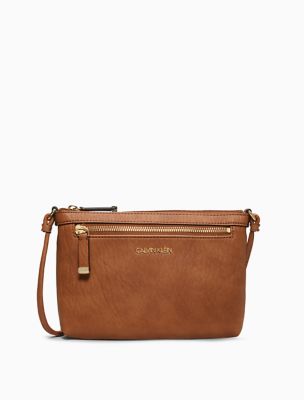 triple compartment crossbody bag