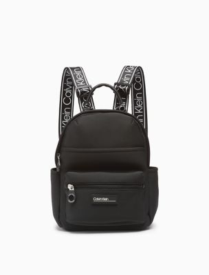 calvin klein strap backpack