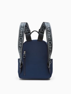 calvin klein blue backpack
