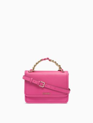 calvin klein pink crossbody bag