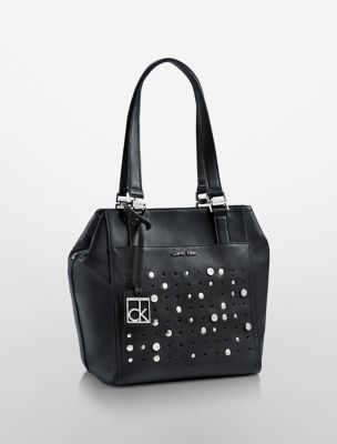 calvin klein studded tote