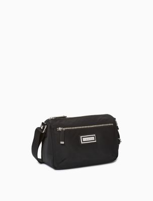 calvin klein nylon crossbody black