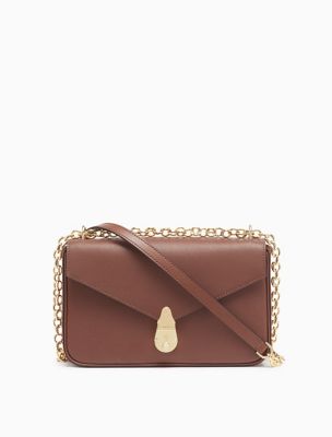 calvin klein leather crossbody bag