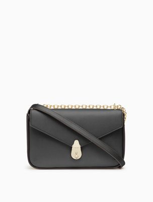 calvin klein leather crossbody bag