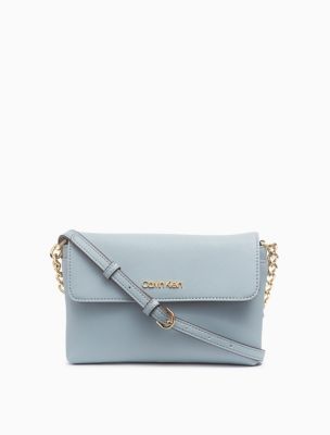 saffiano leather crossbody bag calvin klein