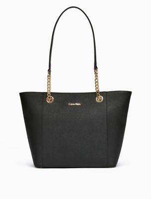 calvin klein saffiano tote