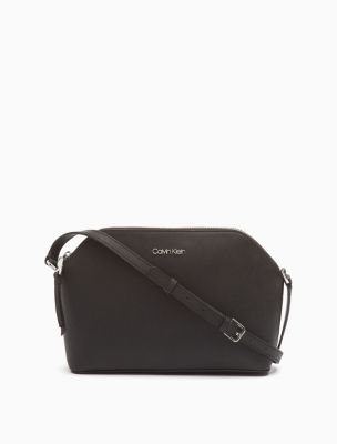 saffiano leather crossbody bag calvin klein