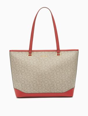 calvin klein mesh beach bag