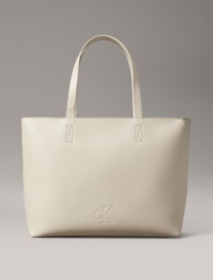 Hudson's bay calvin klein sonoma embroidered logo tote bag